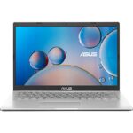 ASUS VivoBook 14 (2020), Intel Core i3-1005G1 10th Gen, 14 inches FHD, Business Laptop (4GB/256GB SSD/Office 2019/Windows 10 Home/Integrated UHD Graphics/Silver/1.6 Kg), X415JA-EB312TS