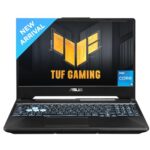 ASUS TUF Gaming F15 - AI Powered Gaming Laptop computer, Intel Core i5-11400H eleventh Gen, 15.6-inch (39.62 cm) FHD 144Hz, (8GB/512GB SSD/4GB RTX 2050/Win 11/Workplace 21/Backlit/Black/2.30 kg),FX506HF-HN024WS