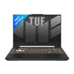 ASUS TUF Gaming A15 (2022), 15.6"(39.62 cms) FHD 165Hz, AMD Ryzen 7 6800H, RTX 3060 6GB Graphics, Gaming Laptop computer (16GB/1 TB SSD/90WHrs Battery/Home windows 11/Workplace 2021/Grey/2.2 kg), FA577RM-HQ032WS