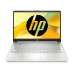 HP 15s twelfth Gen Intel Core i5 1235U, 15.6-inch(39.6 cm) FHD, Anti-Glare Laptop computer (8GB/512 GB/Intel Iris Xᵉ Graphics/Win 11/Twin Audio system/Backlit KB/ 1.69kg/Pure Silver, 15s-fr5010TU