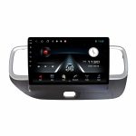 Bassoholic 10 Inches Superior Automobile Radio Receiver Android System for Hyundai Venue with 2GB/16GB RAM & ROM, Gorilla Glass/Full HD Show/WiFi/GPS/Steering Wheel Connectivity and HD Parking Digicam CP