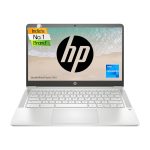 HP Chromebook 14a,Intel Celeron N4500 14inch(35.6 cm) FHD Touchscreen Laptop computer (Chrome OS, 4 GB SDRAM/64 GB eMMC/Chrome 64 /Twin Audio system/Google Assistant Constructed-in/Mineral Silver) 14a- na1004TU